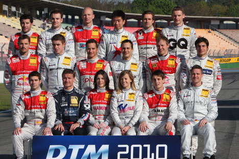 Kørerne i årets DTM felt
(Foto: Natascha Theisen)